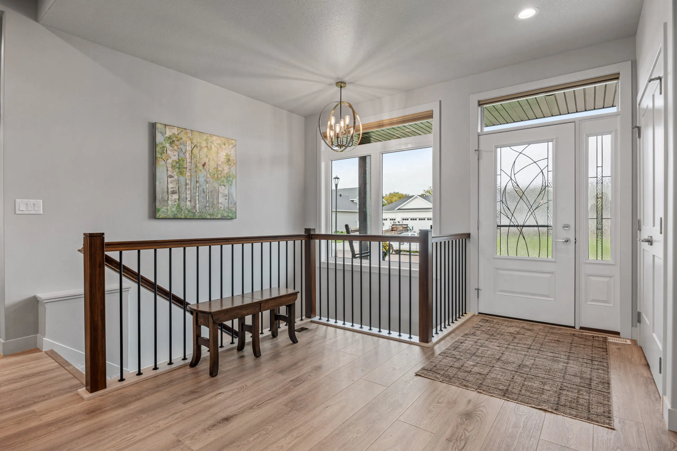 The Warm Haven Project, Interior, Soft Accent Walls Drywall Installation