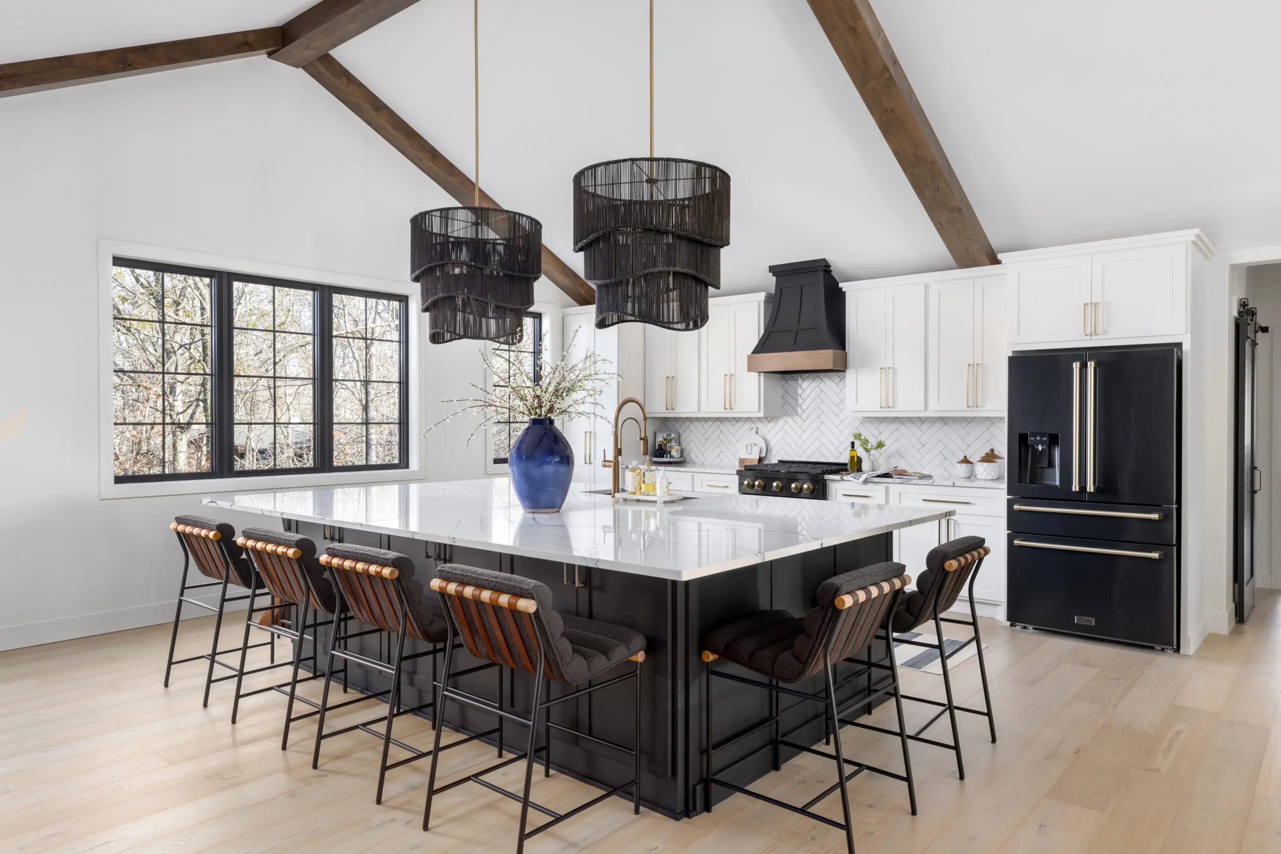 Summit on the Lake Project, Lake Melissa, Interior - Kitchen, Drywall Installation