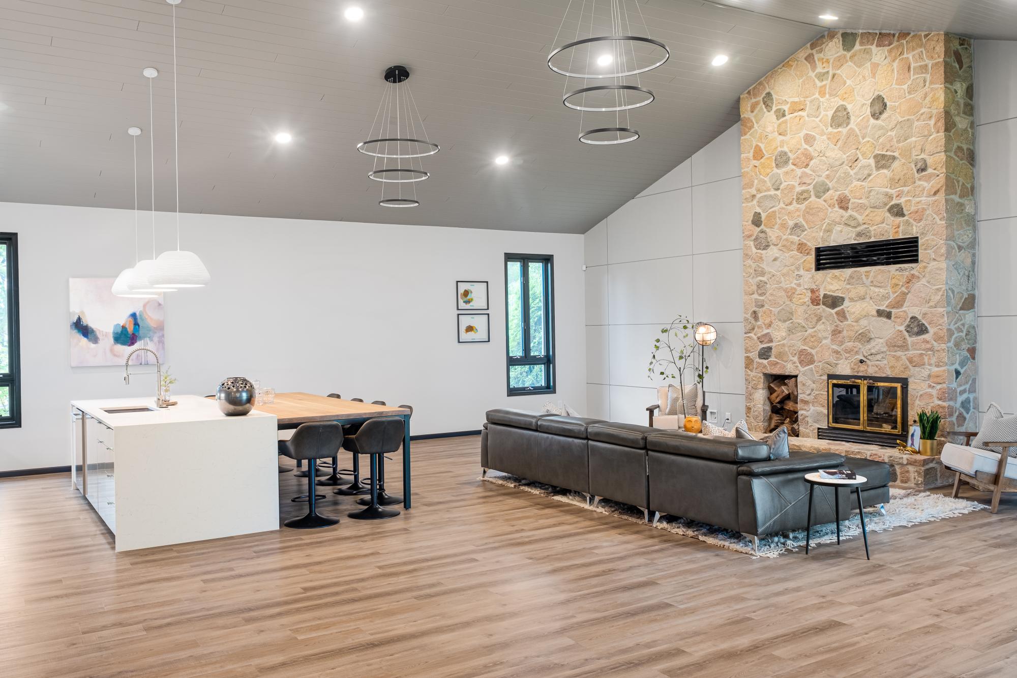 Refined Reno Project, Interior - Lakeside Renovation, Drywall Installation